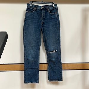 Agolde Riley high rise straight-27